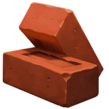 Rustic brick detail; architectural element.